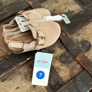 NWT Cat & Jack Tan Kids Shoes